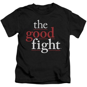 The Good Fight Logo Kid&#39;s Black T-Shirts