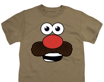 Mr Potato Head Big Face Kid's Safari T-Shirts