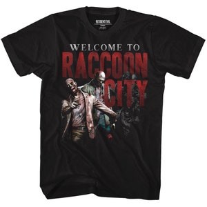 Resident Evil Welcome To Raccoon City Black Shirts