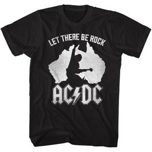 AC/DC Let There Be Rock Black Shirts