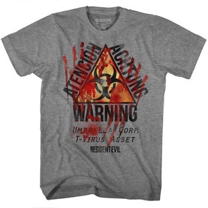 Resident Evil T-Virus Asset Athletic Heather Shirt