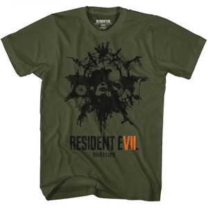 Resident Evil Talisman Military Green Shirt