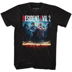 Resident Evil 2 Remake Cover Black Shirts