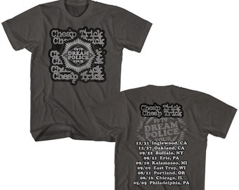Cheap Trick Classic Stacked Logo Black Adult T-shirt - Etsy
