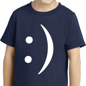 Smile Chat Face Toddler Emoji Tee T-Shirt SMILEYCHAT-CAR54T