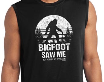 Sasquatch Shirts Bigfoot Saw Me Funny Bigfoot Tee Outdoor Cryptid Humor Graphic Gift
