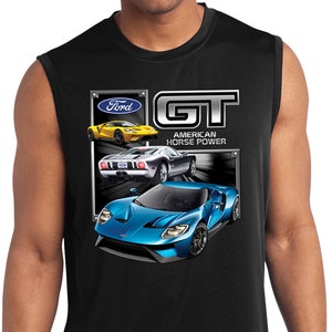 Ford GT American Horse Power mannen mouwloos vocht wicking Tank Top 22496HD1-ST352
