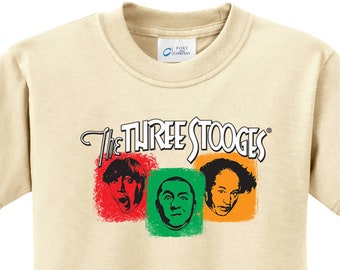 Chemise pour enfant The Three Stooges Colorblock Faces 26279ED4-PC61Y