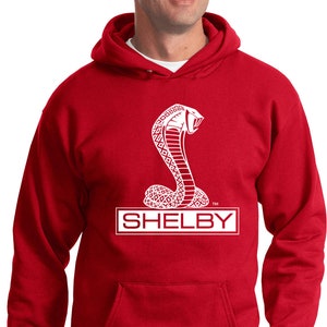 Shelby Cobra Adult Unisex Ford Hoodie 18149E2-PC90H