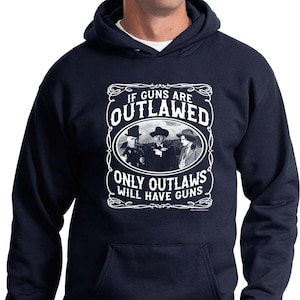 The Three Stooges Outlaws Adult Unisex Hoodie 26281ED2-PC90H