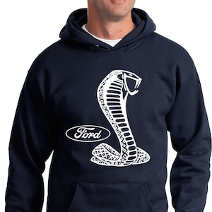 Mustang Cobra Unisex Adult Ford Hoodie 10836E2-PC90H