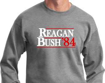 Reagan Bush 1984 Camisa de sudor REAGAN84-PC90