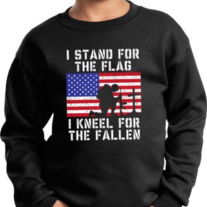 Stand For The Flag Kneel For The Cross Chicago Cubs Angel Wings T