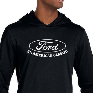Ford An American Classic Lightweight Hoodie Tee T-Shirt 17500E2-3512