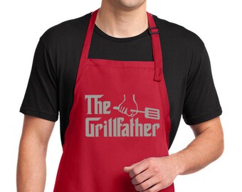 The Grillfather Full Length Apron with Pockets GRILLFATHER-A700