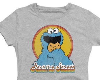 トップス 90s COOKIE MONSTER JUST EAT IT COOKIE Vintage 90s Cookie Monster Just Eat It Nike Parody Tshirt