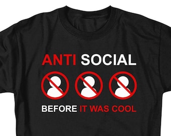 Chemises noires anti-sociales avant qu'il ne soit cool