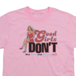 Beverly Hills 90210 Good Girls Don&#39;t Kid&#39;s Pink T-Shirts