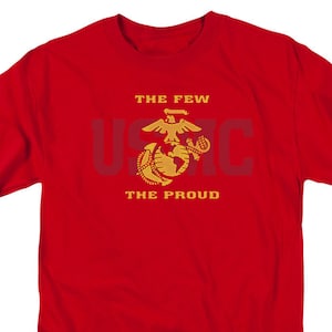 U.S. Marine Corps Split Tag Red Shirts
