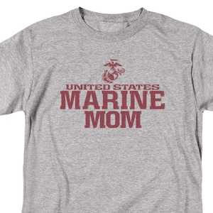 U.S. Marine Corps Marine Mom Athletic Heather Shirts