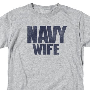 U.S. Navy Wife Athletic Heather Shirts