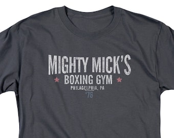 Rocky Mighty Mick's Boxing Charcoal Shirts