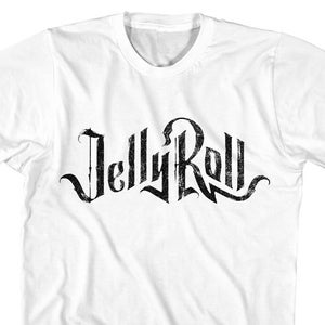 Jelly Roll Black & White Logo White Shirt