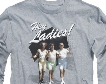 Three Stooges Hey Ladies Athletic Heather Shirts