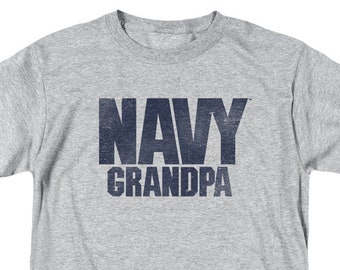Camisas atléticas de abuelo de la Marina de los EE. UU.