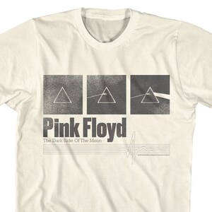 Pink Floyd The Dark Side of The Moon Prism Boxes Natural Shirt