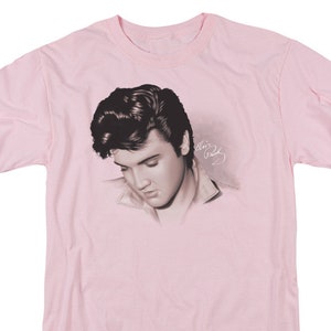 Elvis Presley Looking Down Pink Shirts - Etsy