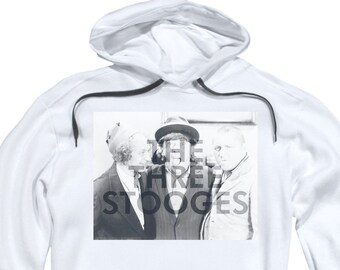 Three Stooges Watermark White Shirts