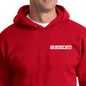 Shelby Cobra Crest Pocket Print Adult Unisex Ford Hoodie 18148EL9-PP-PC90H