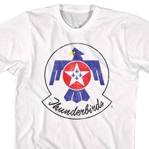 U.S. Air Force Thunderbirds Color Adult White Shirts