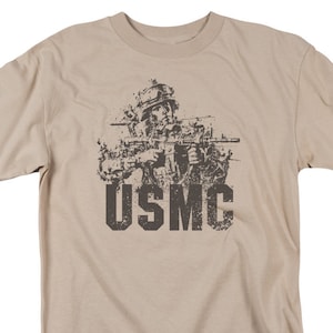 U.S. Marine Corps Statue Sand Shirts - Etsy