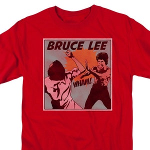 Bruce Lee Comic Panel Red Shirts - Etsy