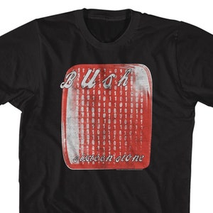 Bush Sixteen Stone Logo Black Shirts