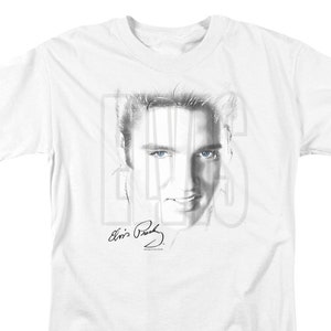 Elvis Presley Blue Eyes White Shirts