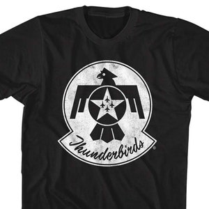 U.S. Air Force Thunderbirds Color Adult Black Shirts