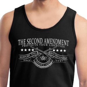 La Segunda Enmienda Mens Tank Top WS-16080-2200