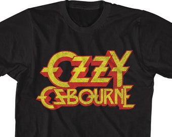 Ozzy Osbourne Classic Logo Black Shirts