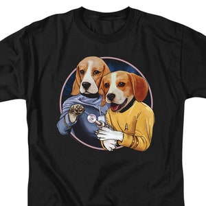 Star Trek Dogs Black Shirts