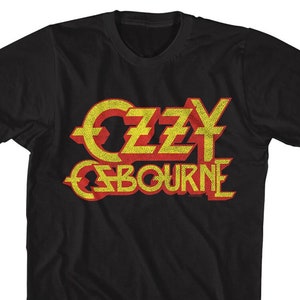 Ozzy Osbourne Classic Logo Black Shirts