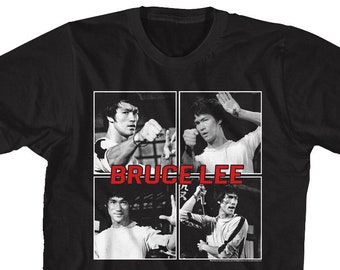 Bruce Lee posa camisas negras