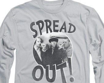 Three Stooges Rushmorons Funny T-Shirt Vintage TV Apparel Nostalgia Graphic Tees Birthday Gift Unique Item