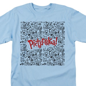 Pictureka Drawings Light Blue Shirts