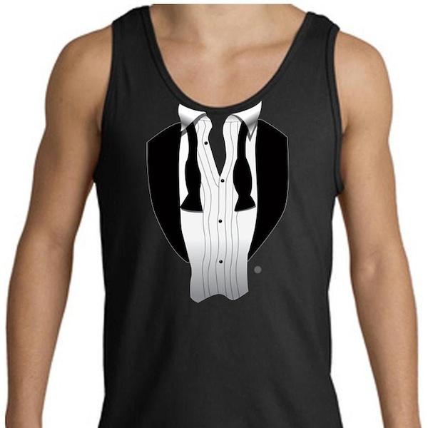 Men's After Party Tuxedo Tank Top AFTERPARTY-2200