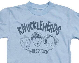 Three Stooges Rushmorons Funny T-Shirt Vintage TV Apparel Nostalgia Graphic Tees Birthday Gift Unique Item