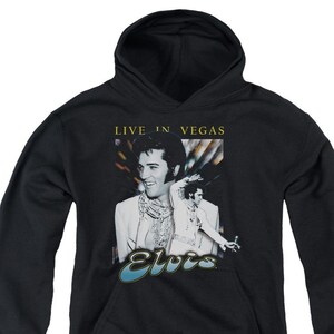 Elvis Presley Live in Vegas Kid&#39;s Black T-Shirts