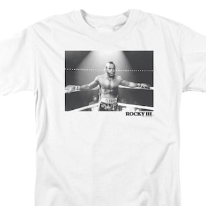 Rocky III Clubber In The Ring White Shirts